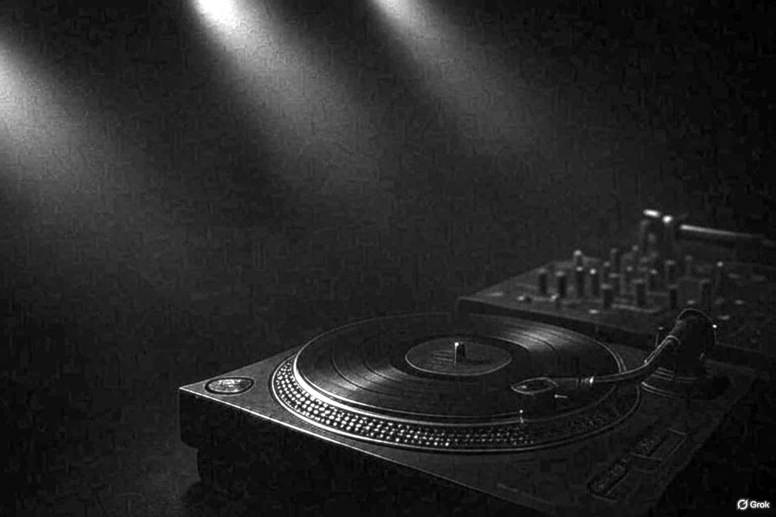 DJ performing at event